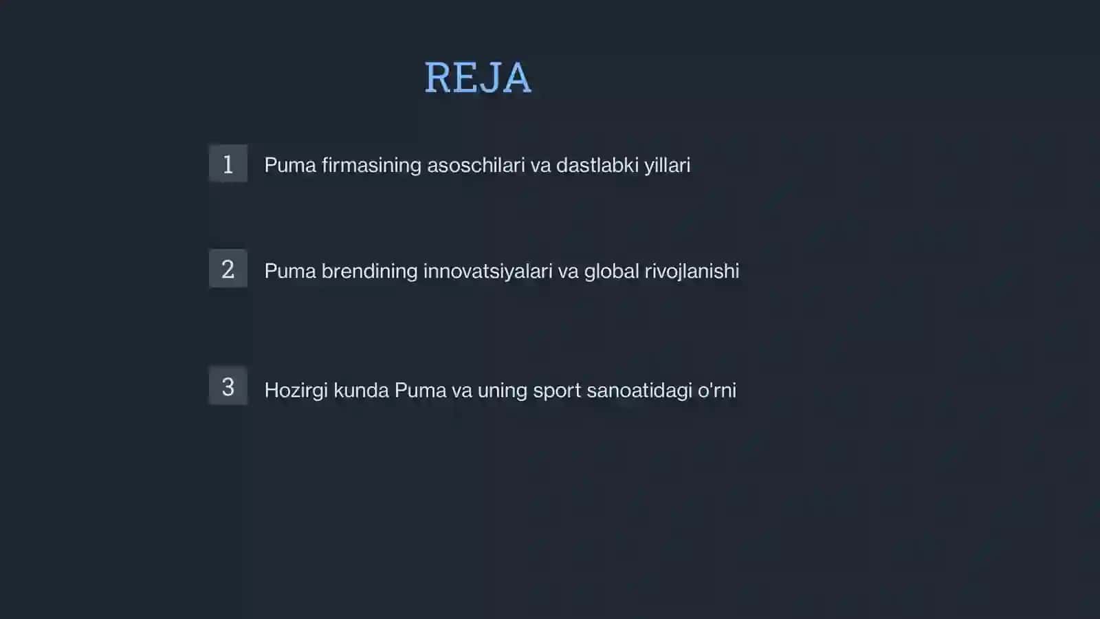 Puma firmasi va uning yaratilish tarixi 2