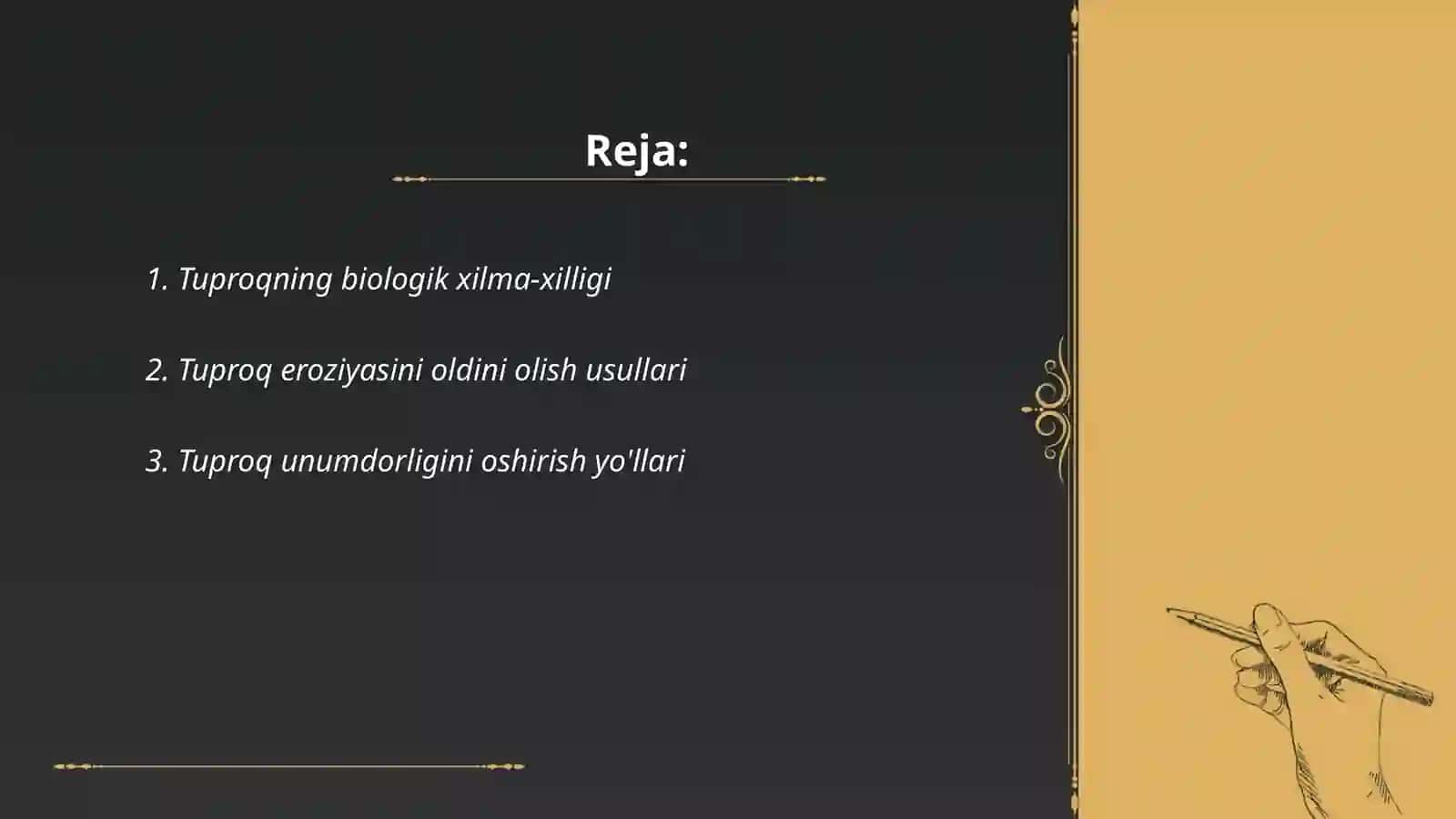 Tuproq va uning muhofazasi 2
