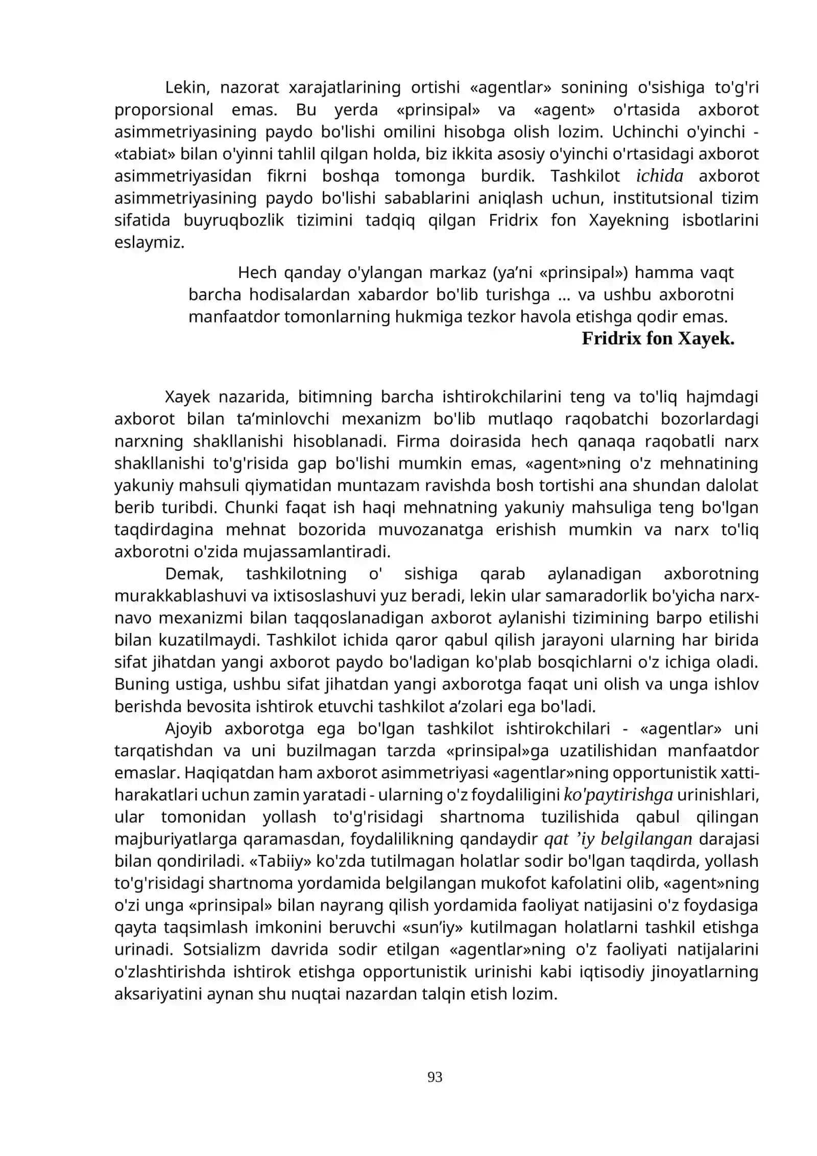 FIRMA NAZARIYASI 2