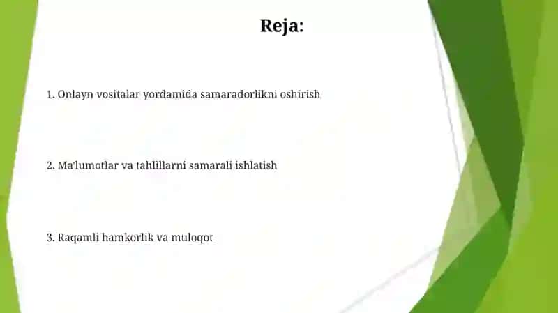 Kasb faoliyatida internet texnologiyalarini qo‘llash 2