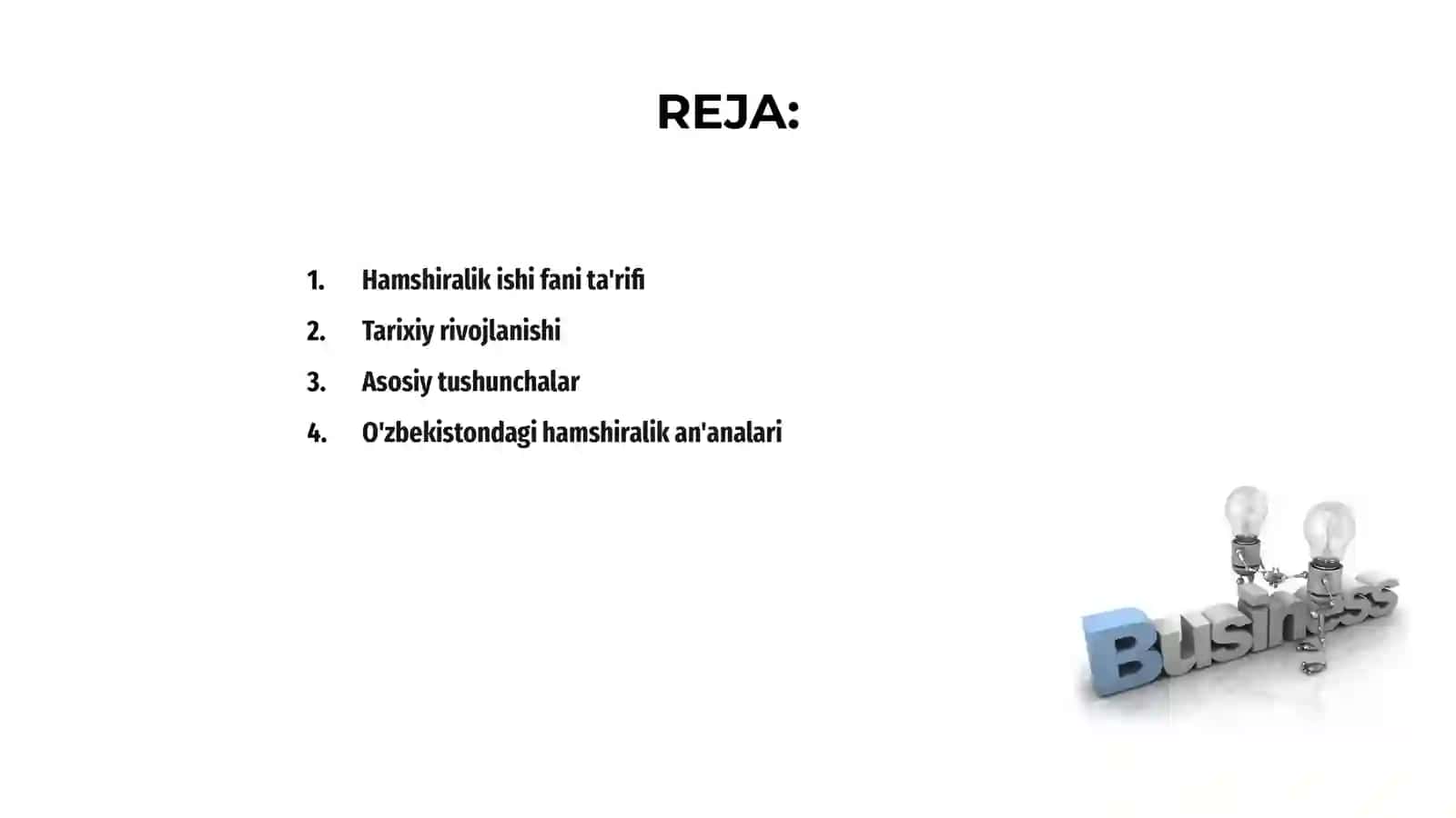 Hamshiralik ishi fani tarixi 2