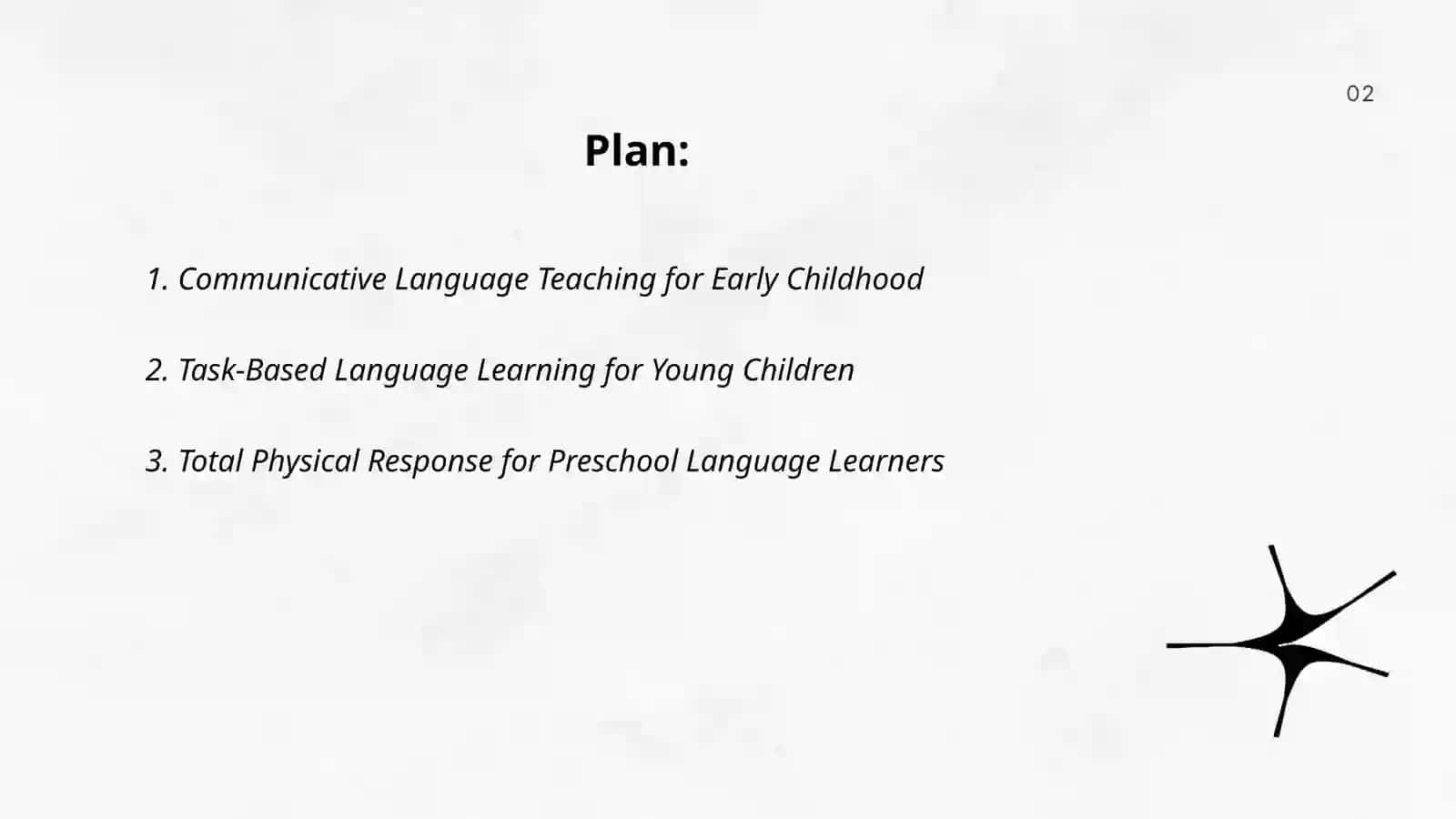 Contemporary foreign language teaching methods for children in their early years 2