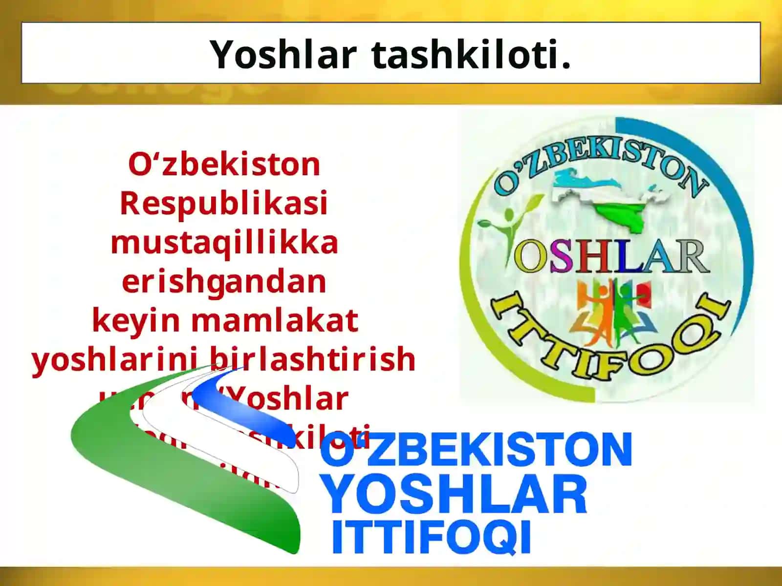O‘zbekistonda yoshlar siyosati 2