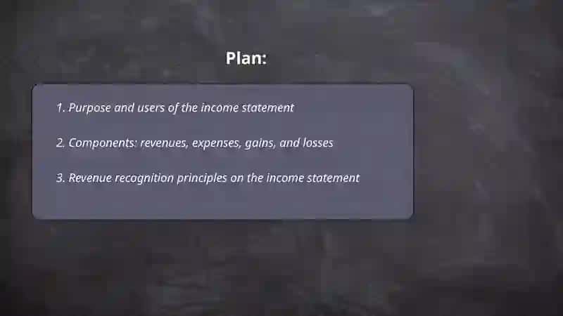 Income statement 2