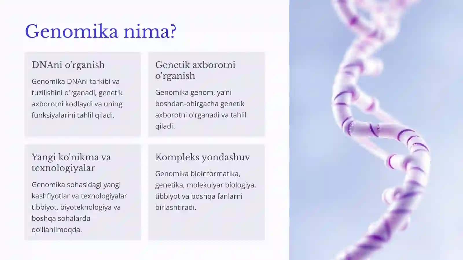 Tibbiyot genomikasi 2