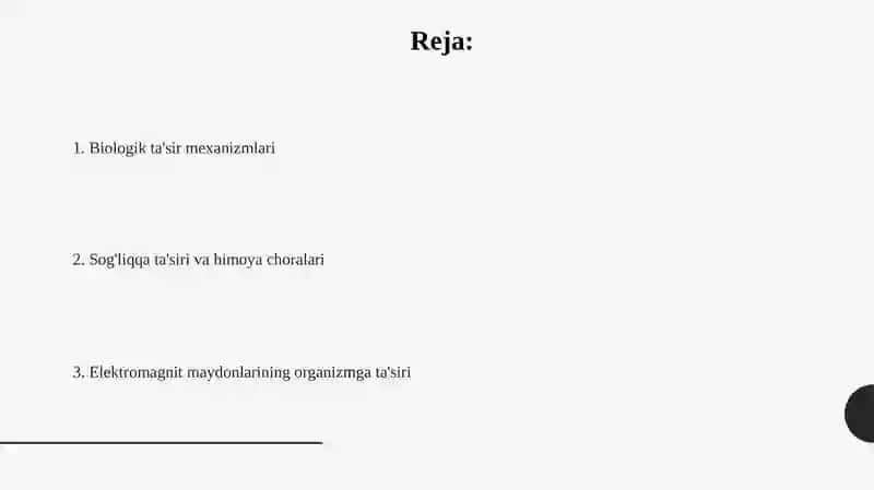 Elektromagnit maydonning organizmga ta’siri 2