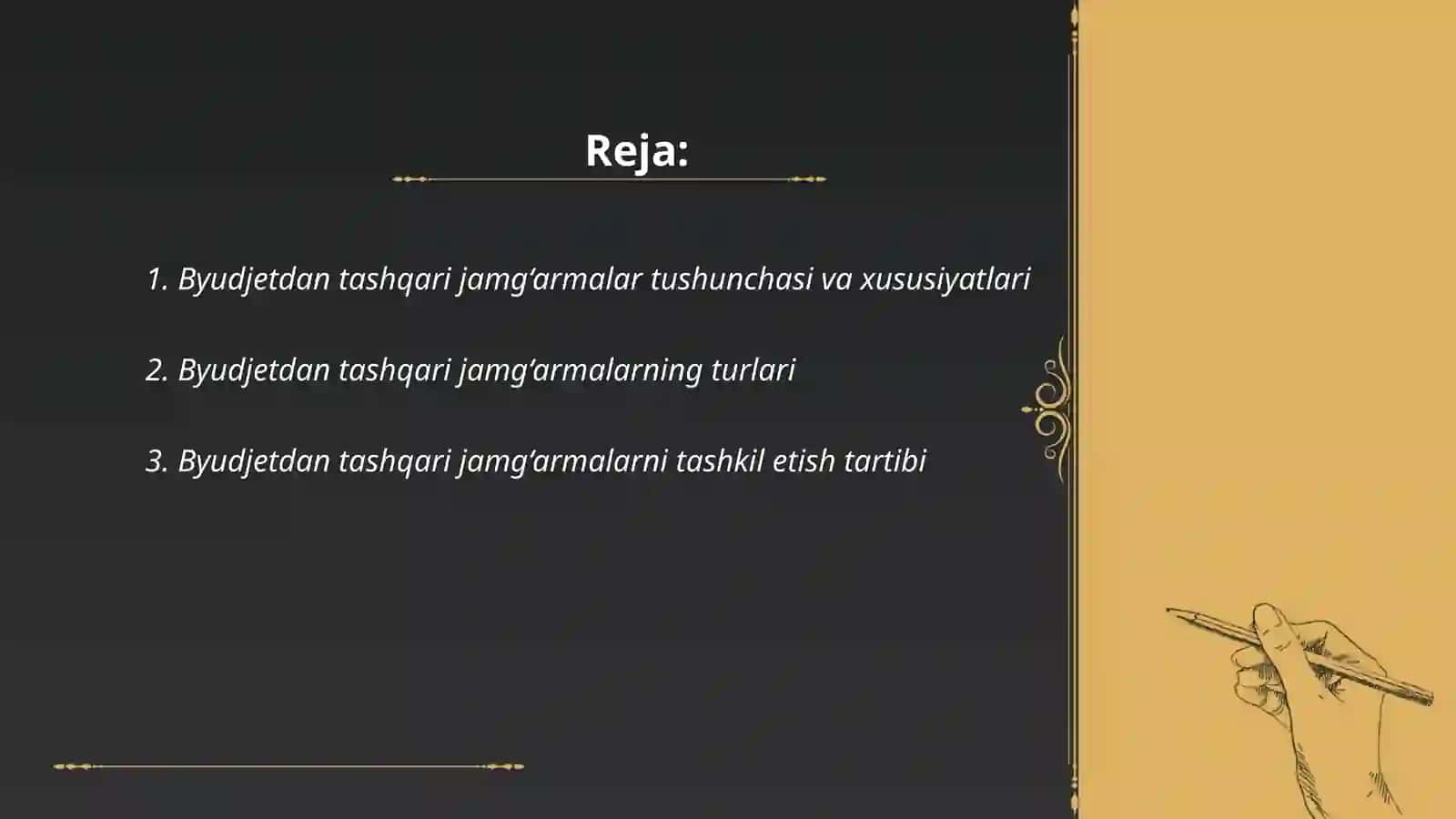 Byudjetdan tashqari jamg‘armalar va ularning ahamiyati 2