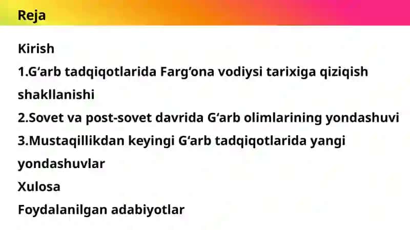 Farg‘ona vodiysi tarixi 2
