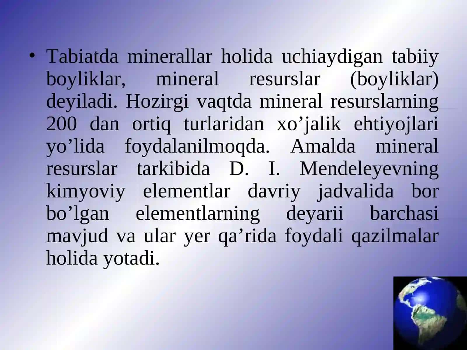 Tabiat va jamiyat o’rtasidagi munosabatlar 2
