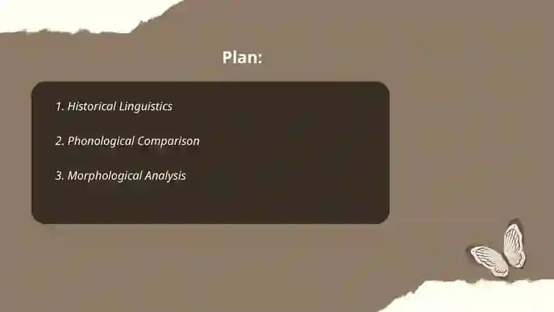 Methods of comparative study of languages 2