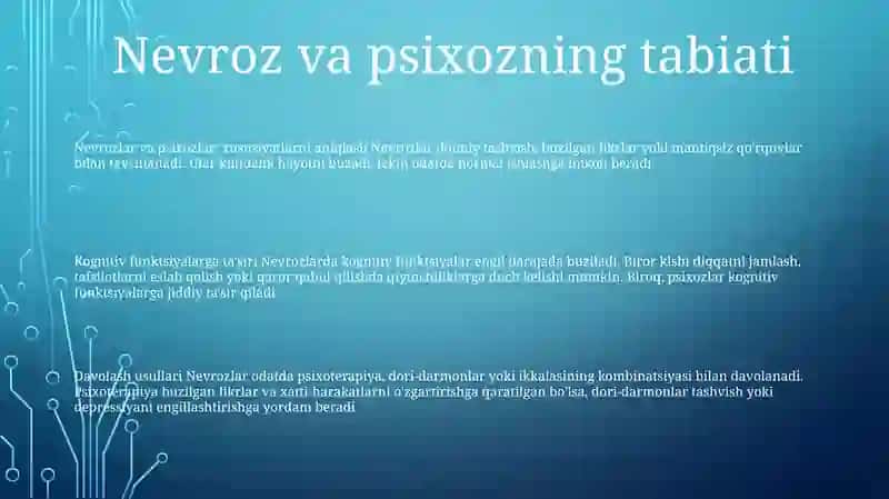 Nevroz Va Psixozlar 2