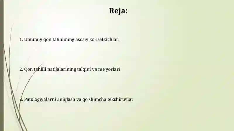 Umumiy qon tahlilining interpritatsiyasi 2