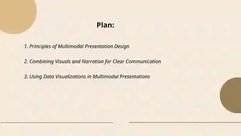 Topics for multimodality presentation 2