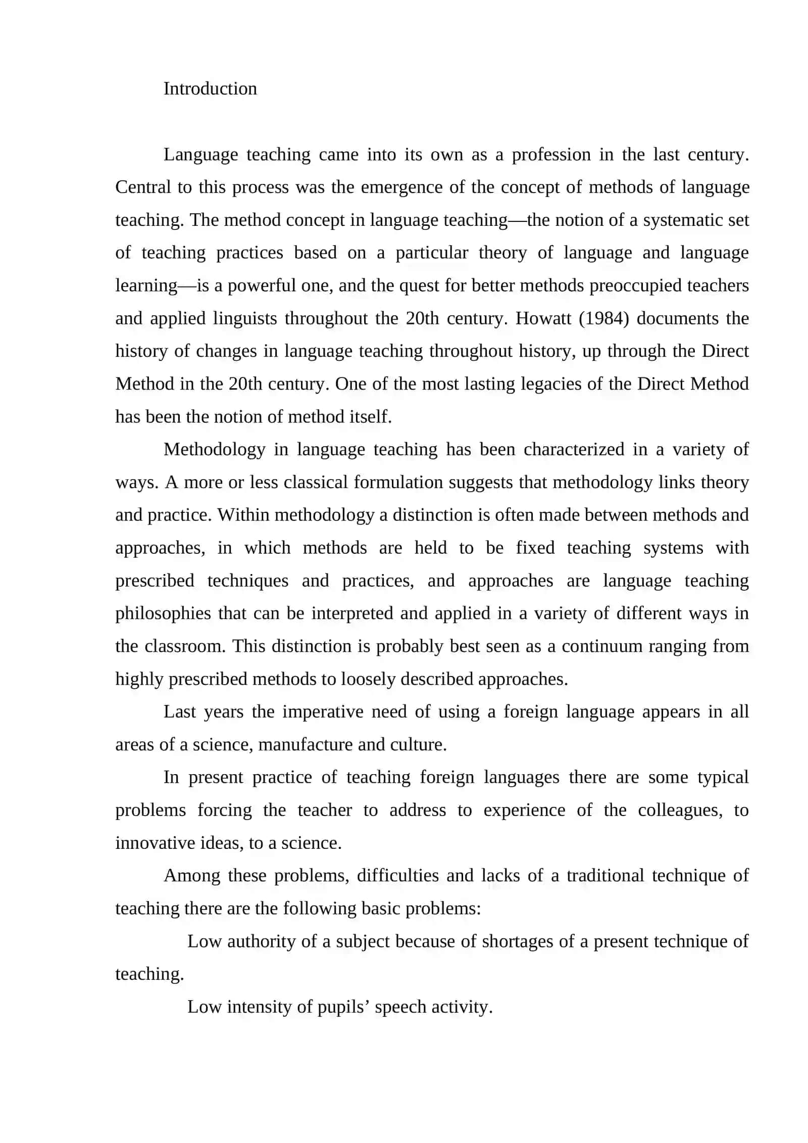 Methods of Teaching Foreign Languages 2