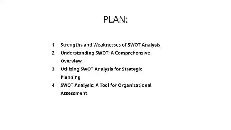 SWOT Analysis 2