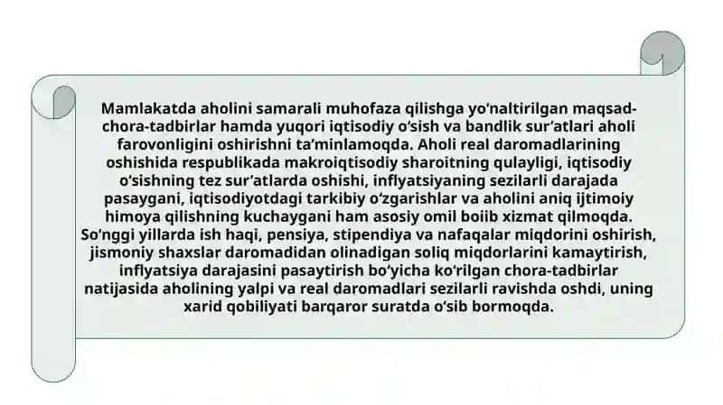 Jamiyatning ijtimoiy sohasi va davlatning ijtimoiy siyosati 2