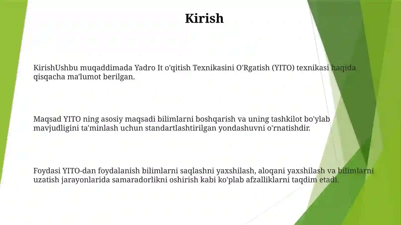 Yadro Itqitish TexnikasiniO`Rgatish 2