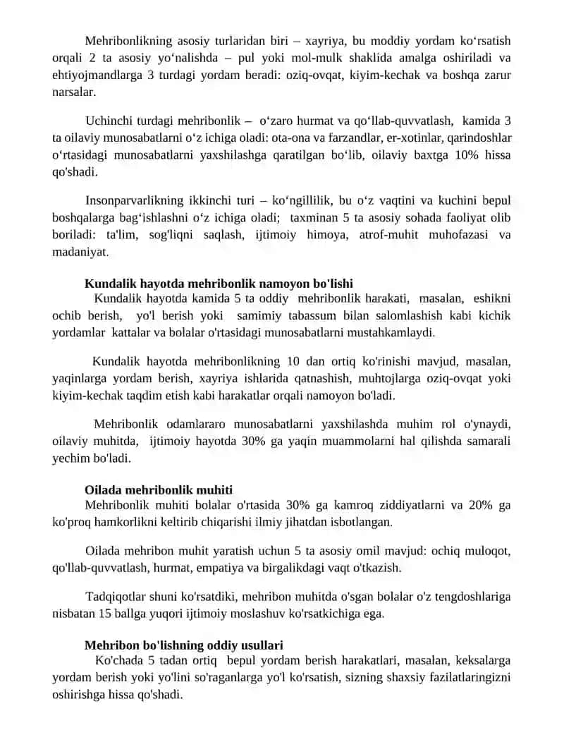 Yasashga doir elementar masalalar 2
