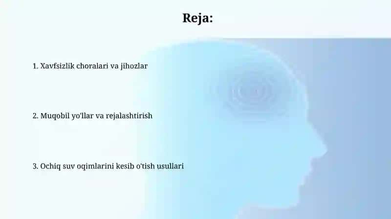 Ochiq suv oqimlarini kesib oʻtish usullari 2