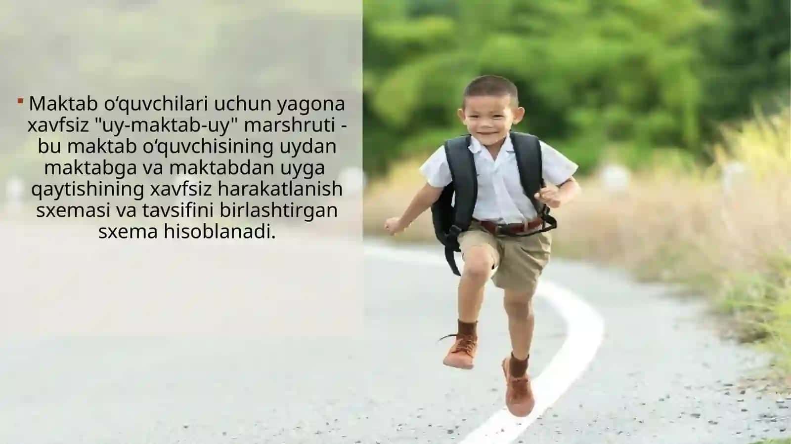 O‘quvchilar uchun yagona xavfsiz marshrutni belgilash 2