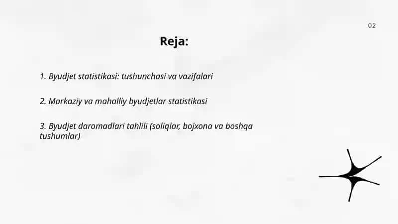 Byudjet Statistikasi 2