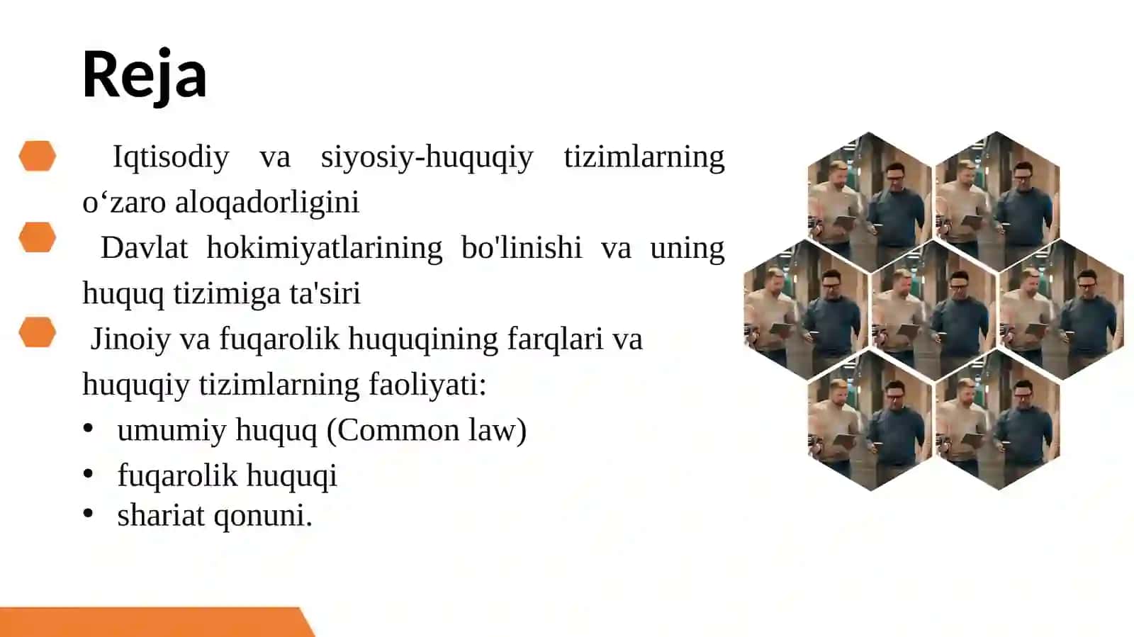 Huquqiy tizimlarning asosiy elementlari 2