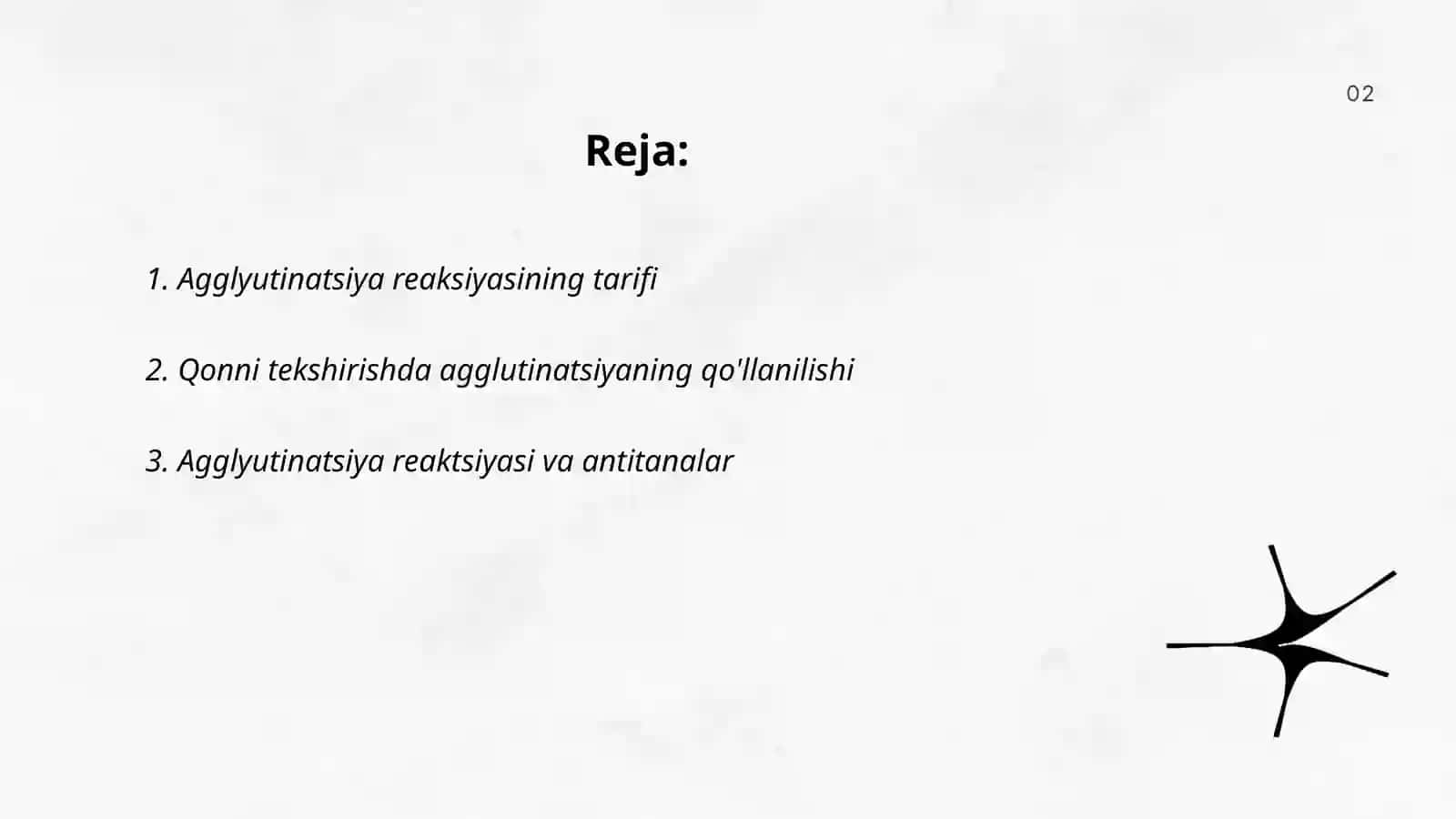 Agglutinatsiya reaksiyasi 2