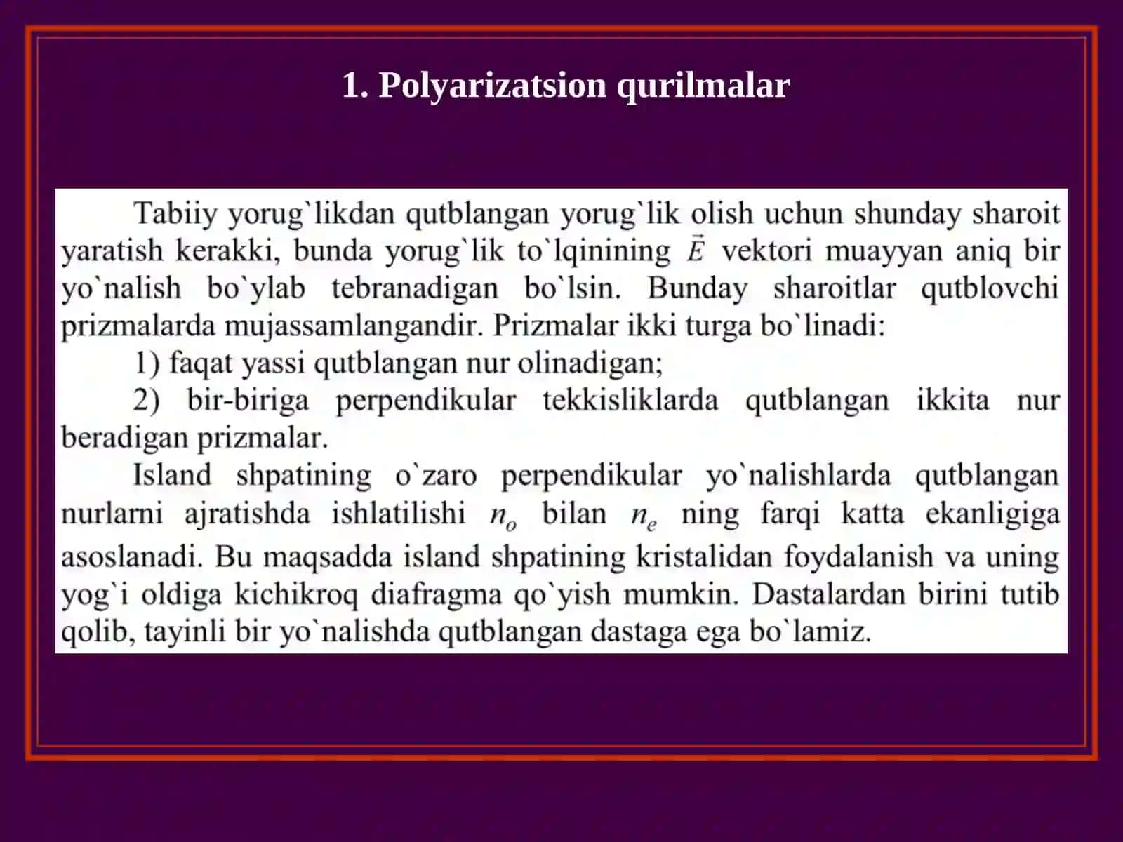 Pоlyarizatsiоn qurilmalar 2