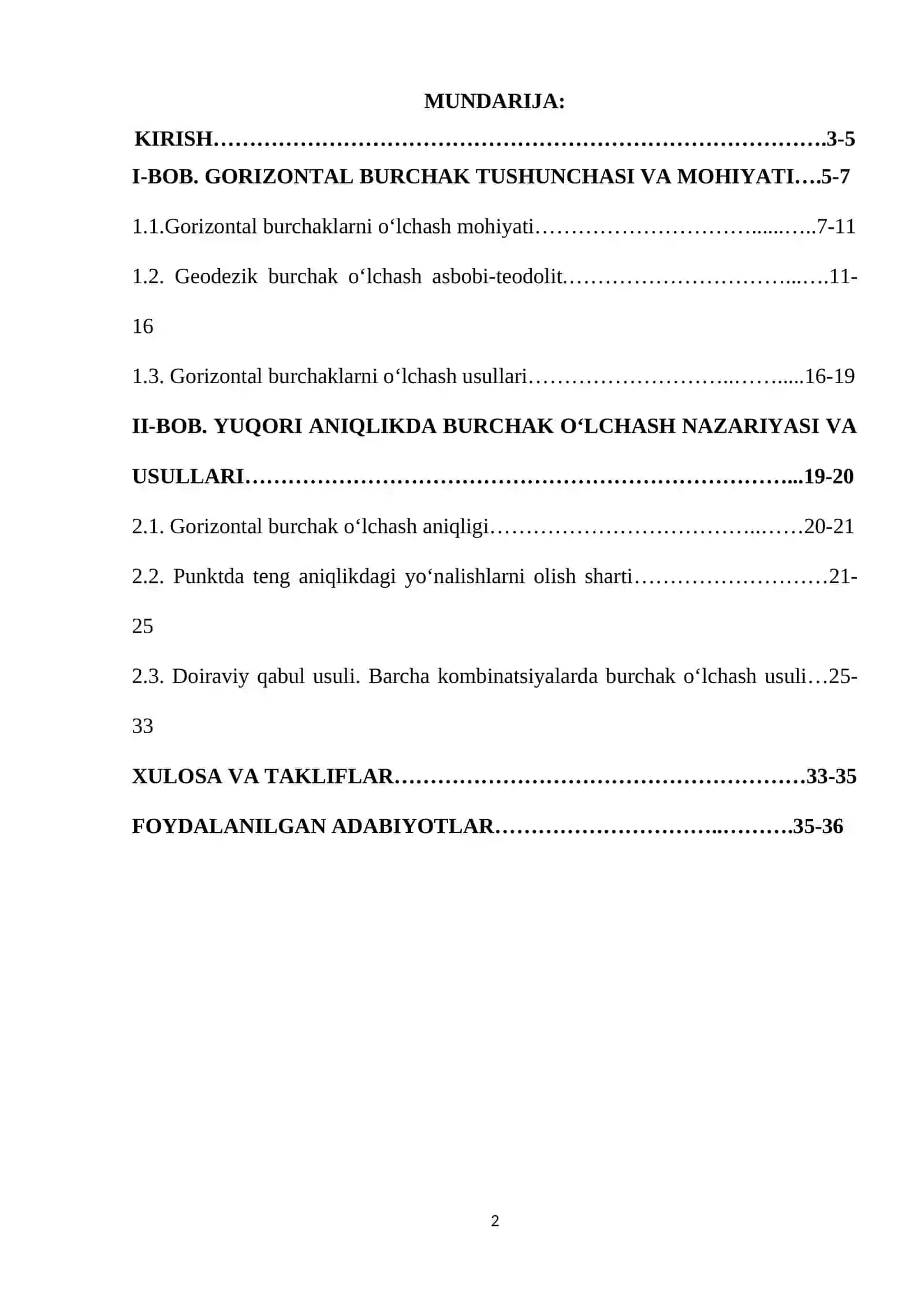 Geodeziya, Kartografiya va kadastr - Geodezik asboblar bilan gorizontal burchak o‘lchash 2