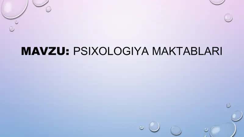Vyursburg psixologiya maktabi 2