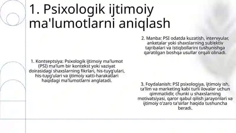 Psixologik Sotsial Axborotlar 2