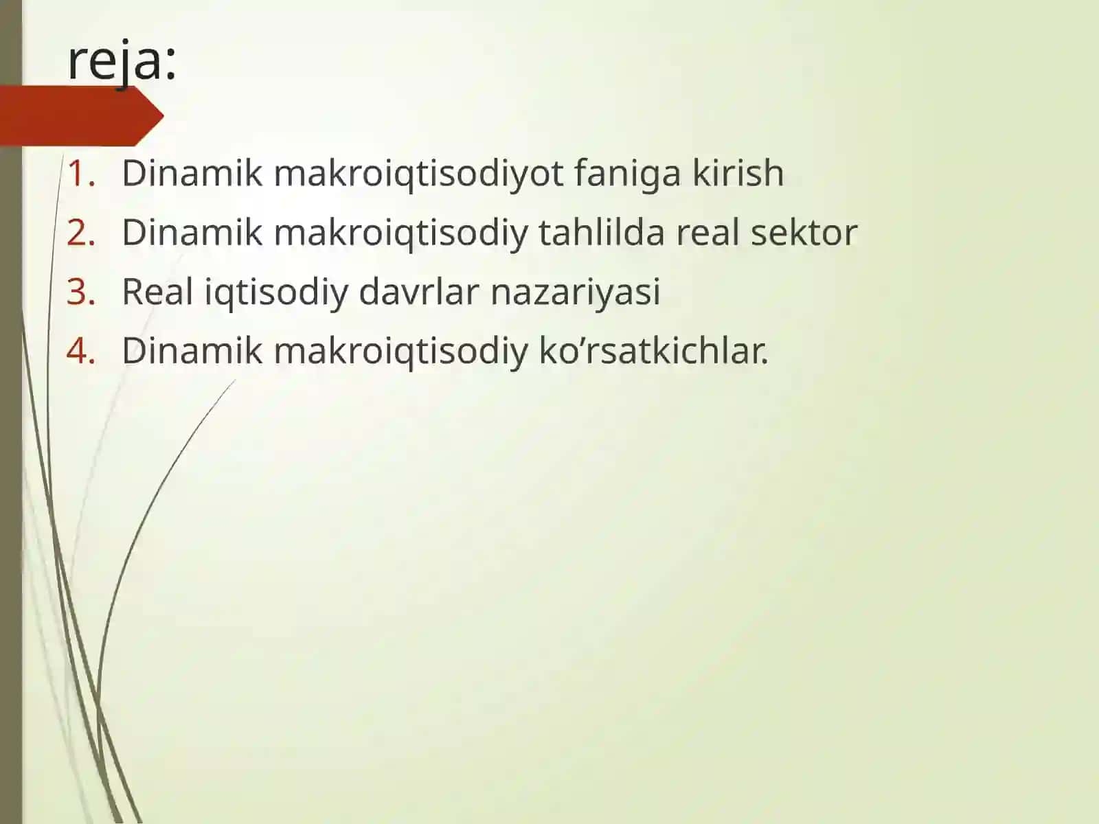 Dinamikmakroiqtisodiyot 2