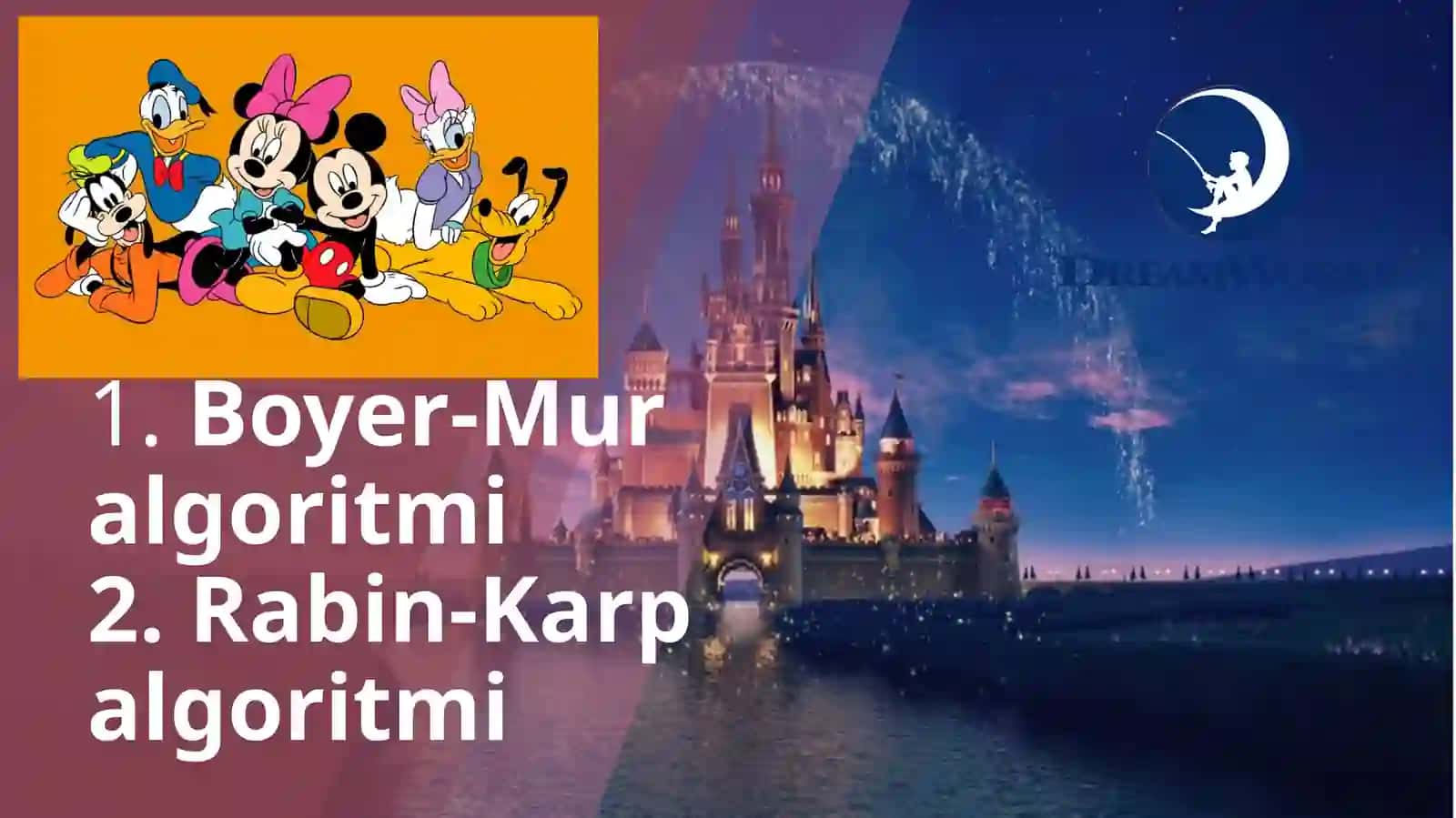 Namuna bilan qiyoslash algoritmlari 2