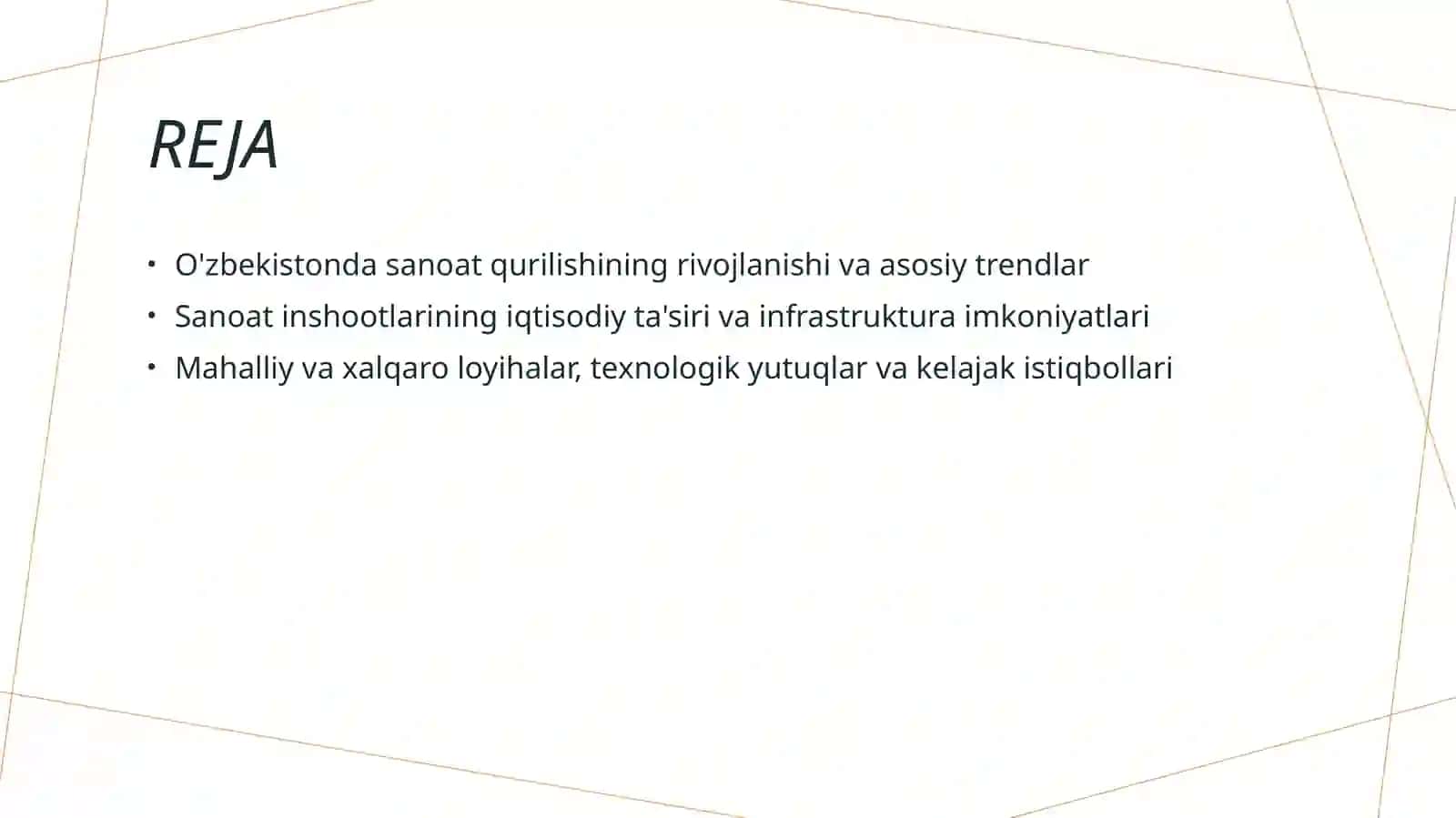 O'zbekistonda sanoat qurilishi 2