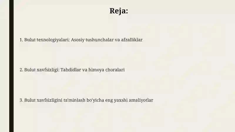 Bulut texnologiyalari: asosiy tushunchalar va afzalliklar 2