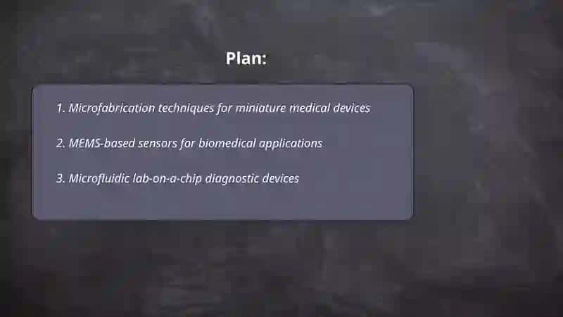 Minniature medical devices 2