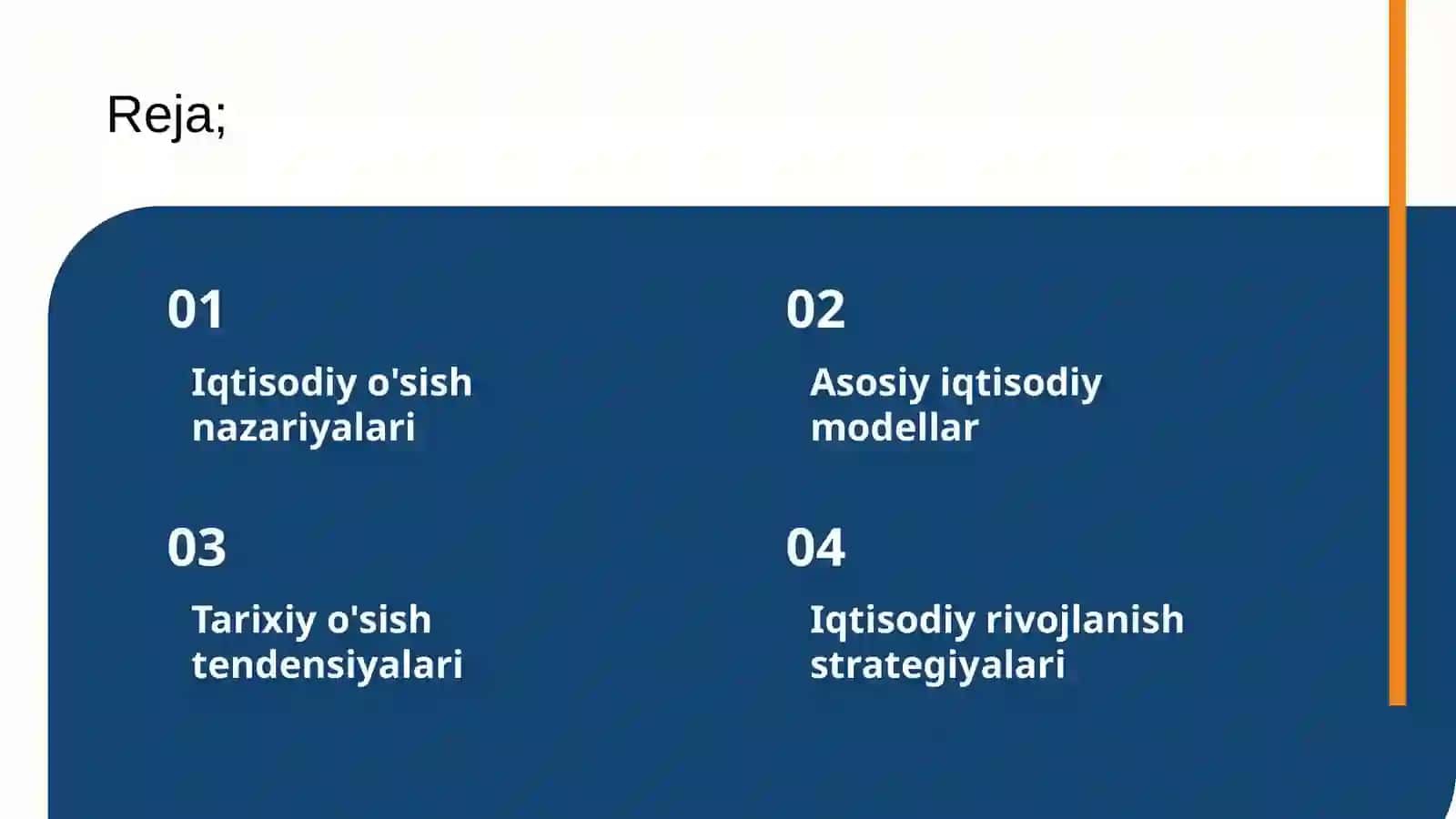 Iqtisodiy o'sish nazariyalari 2