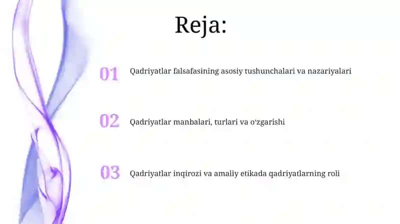 Qadriyatlar falsafasi 2
