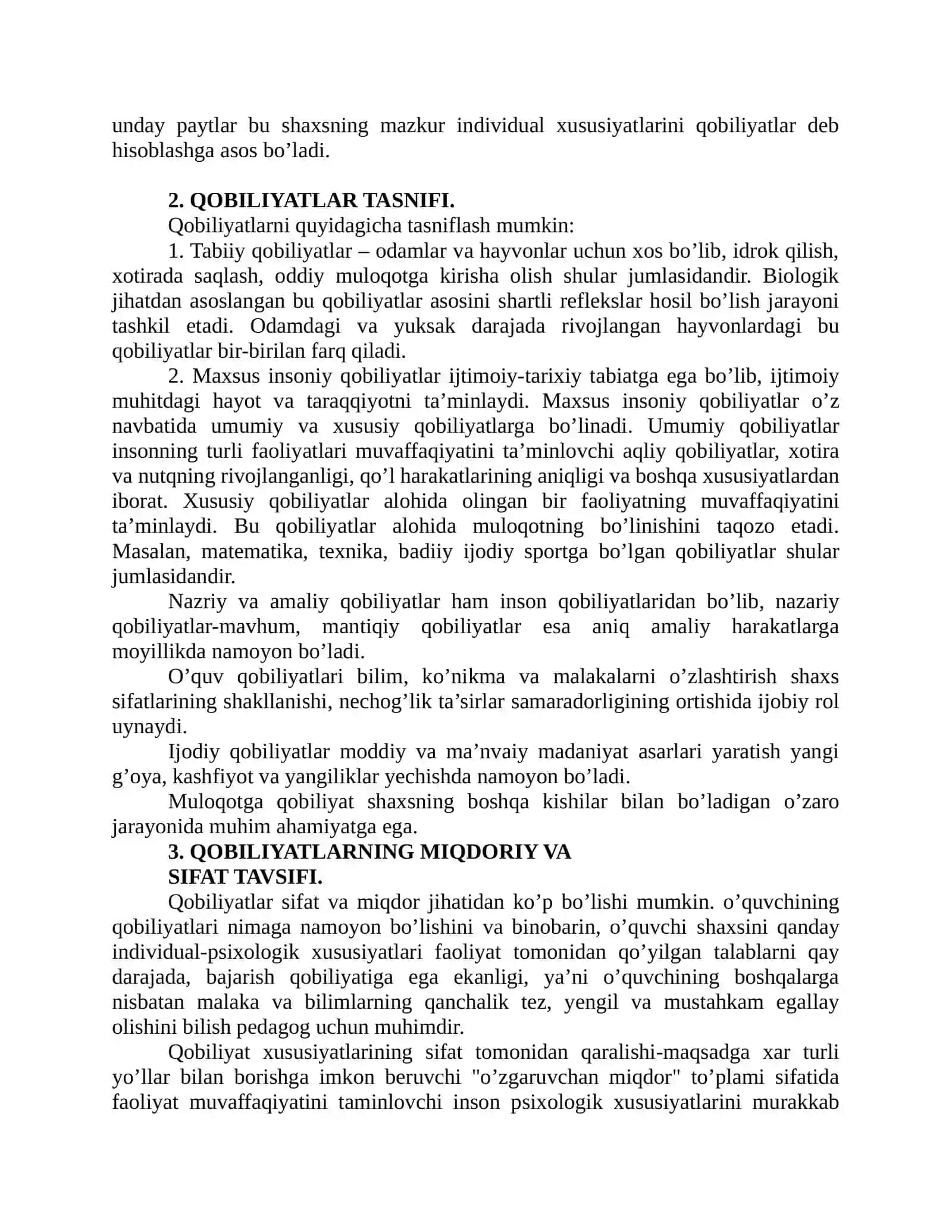 Qobiliyat va iqtidor 2