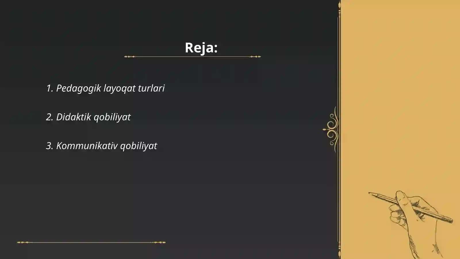 Pedagogik qobilyatning asosiy turlari 2
