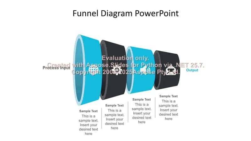 Funnel Diagram PowerPoint 2