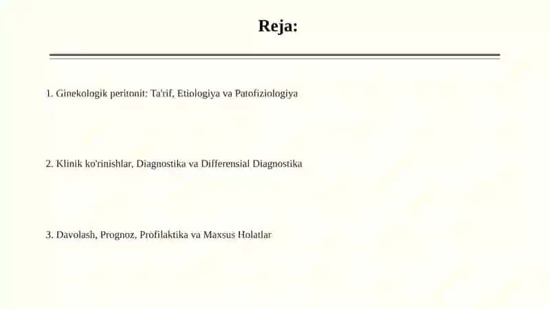 Ginekologik Peritonit 2