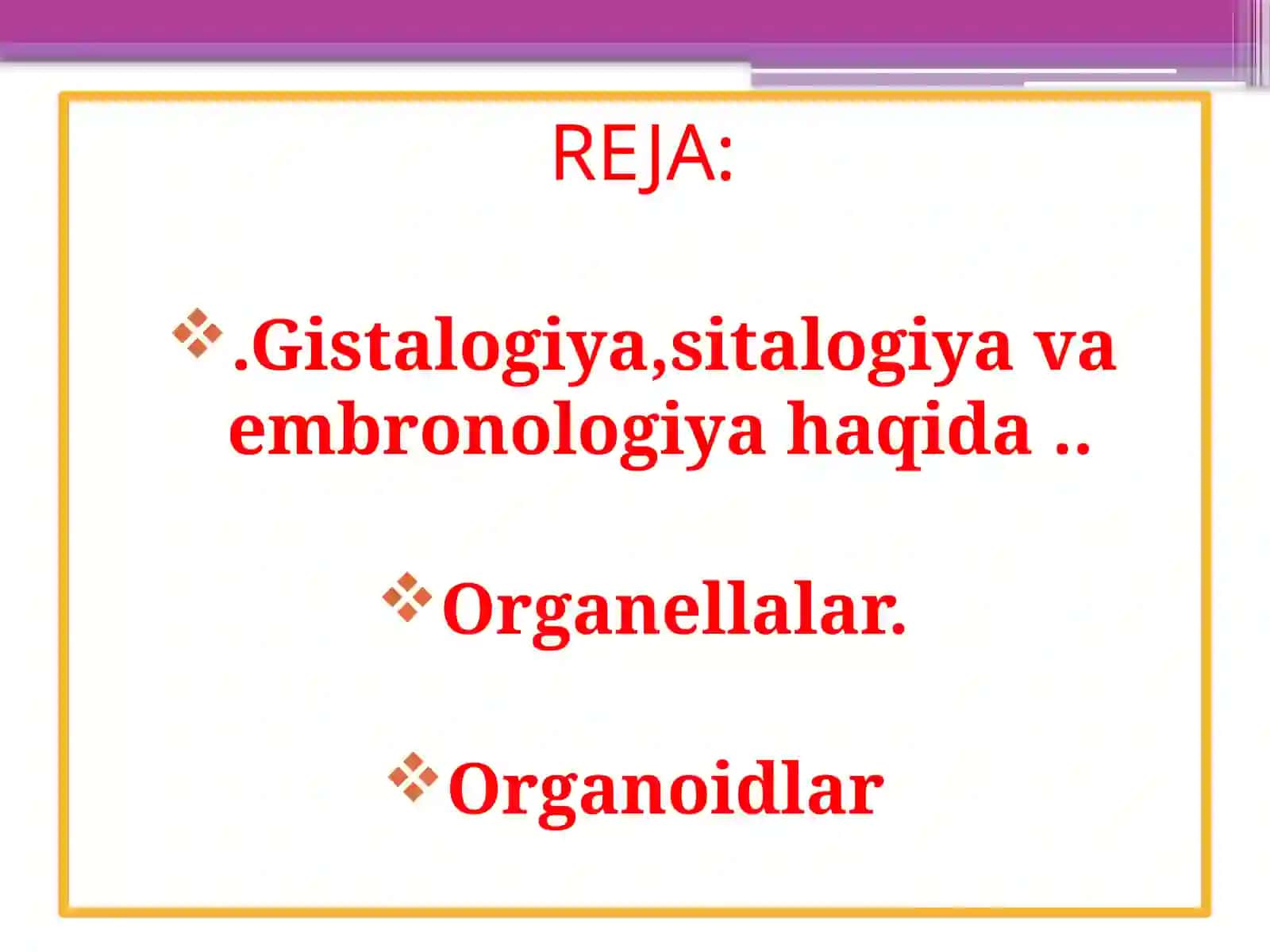 Organellalar va organoidlar 2