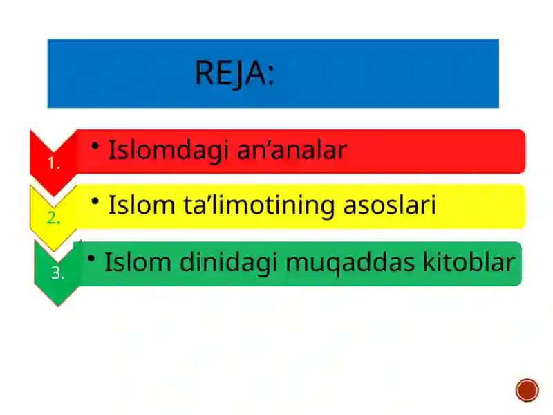 Islomdini Marosimlari 2