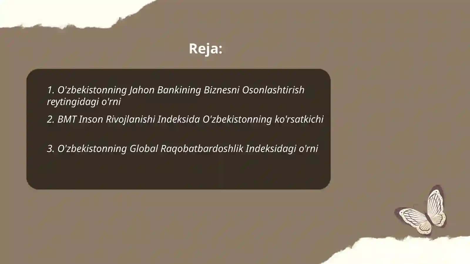 O'zbekistonning integratsiyalashuvi 2