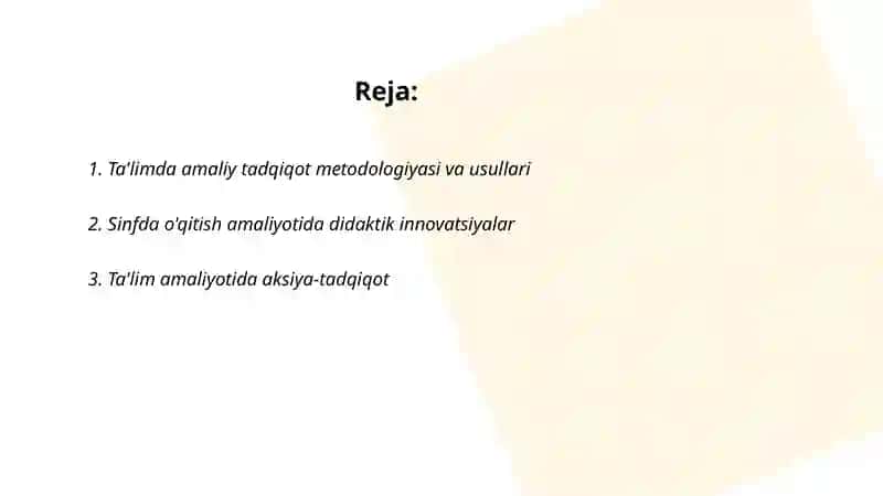 Tadqiqiy pedagogika va ta'lim amaliyoti 2
