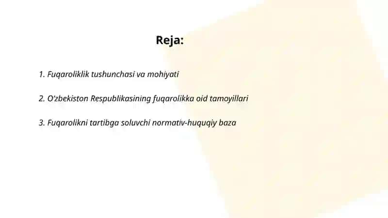 Oʻzbekiston Respublikasining fuqoroligi 2