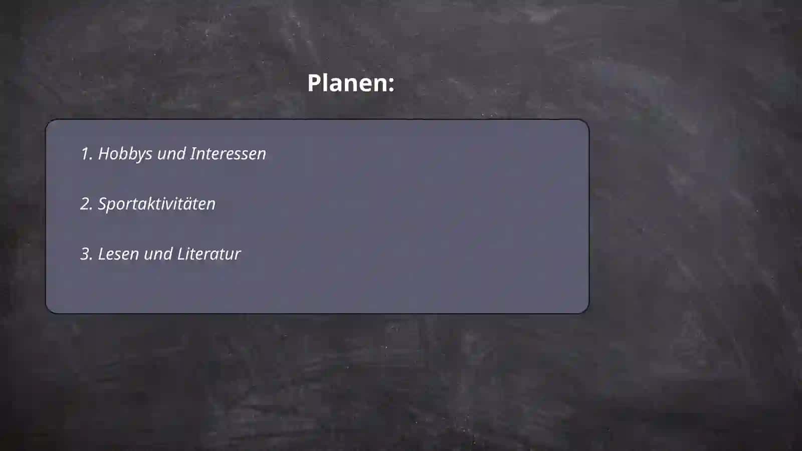 Was machen sie Freizeit? 2