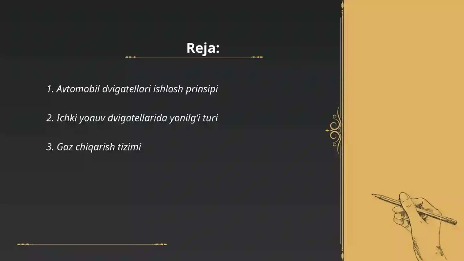 Avtomobil dvigatellarida ishlatilgan gazlaridagi zararli moddalar 2