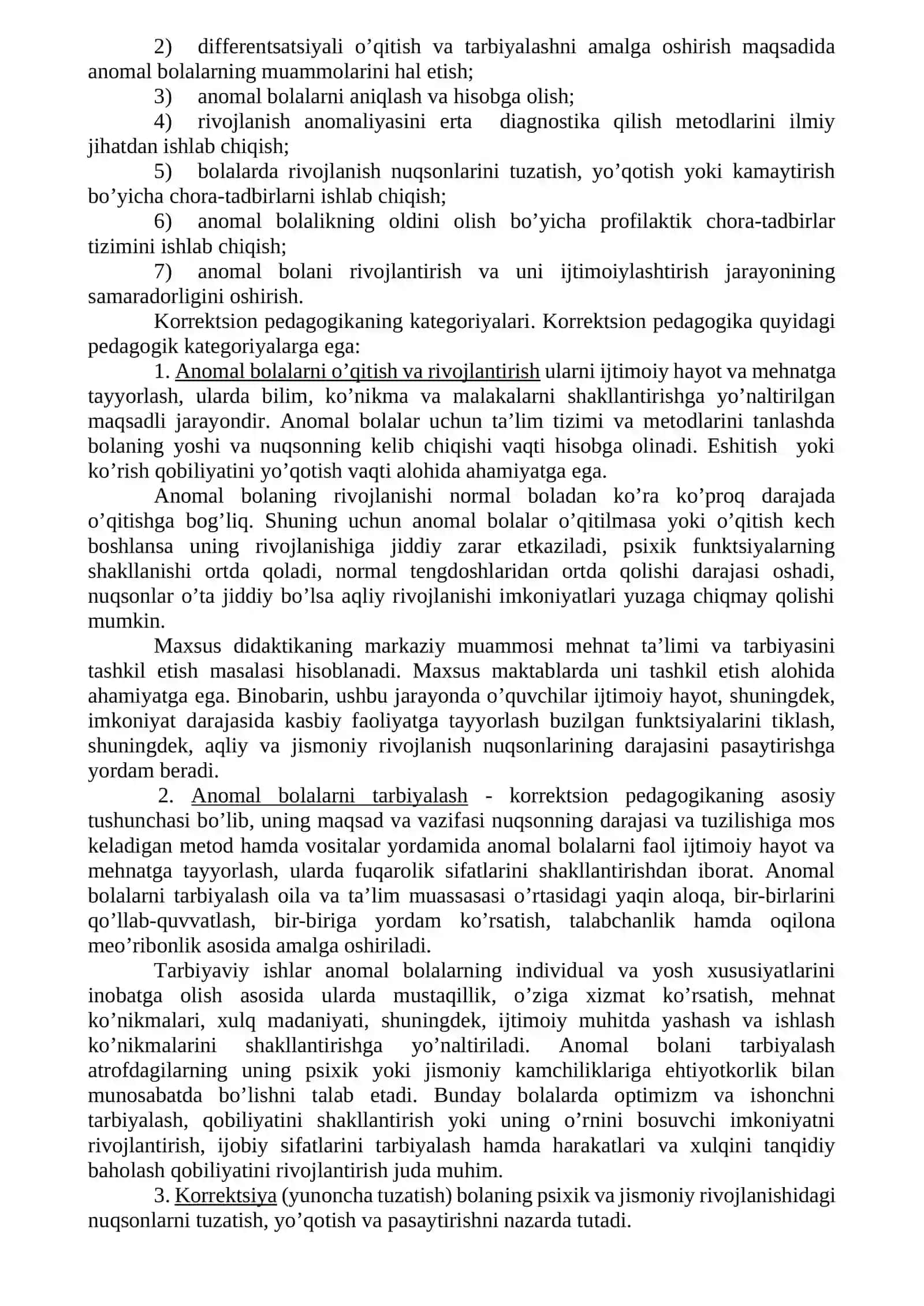 Korrektsion pedagogika 2